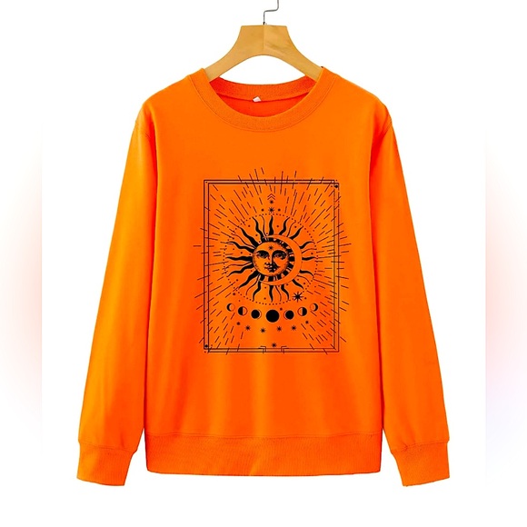 SHEIN Sweaters - Sun and Moon Cotton Lightweight crewneck fall sweater